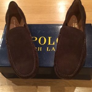 Ralph Lauren Driving Moc in dark brown